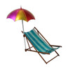 Beach Umbrella Chair Metal Wine Bottle Holder