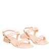 Petite Jolie Kiara Chain Strap Low Heel Sandal