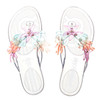 Petite Jolie Lucky Sea Life Translucent Thong Flp Flops