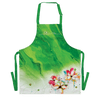 Izzy and Oliver Flowers Lime Green Bib Apron