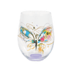 Izzy and Oliver Butterfly Stemless Wine Glass