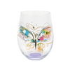 Izzy and Oliver Butterfly Stemless Wine Glass