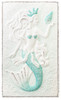 Ganz Molded Tin Aqua Mermaid Princess Wall Decor
