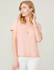 Spartina 449 Shoreline Coral Pink Tee Shirt Top