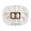 Mud Pie Deviled Egg Tray Salt & Pepper Shaker Set