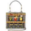 Mary Frances 5:00 Somewhere Tropical Bar Top Handle Purse  