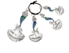 Ganz Mermaid Kitchen Measuring Spoons Set