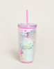 Spartina 449 Florida Map Clear Drink Tumbler
