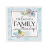 The Love Of Family Canvas Wall Art Sign