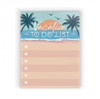 Vacation List Dry Erase Board Refrigerator Magnet