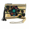 Mary Frances Spring Fever Crossbody Natural Weave Purse