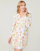 Spartina 449 Jan Jacoben Cream & Pink Long Sleep Shirt