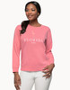 Spartina 449 Florida Pink Flamingo Sweatshirt Top