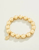 Spartina 449 Grand Gold Ball Stretch Bracelet