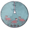 Fancy That Fa-La-La Flamingo Christmas Tree Skirt