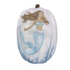Fancy That Handpainted Craved Wood Mermaid Pumpkin