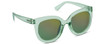 Peepers Logging Out Oversized Mirrored Lenses Sunglasses