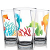 One Brilliant Gift Color Printed Seahorses Tumbler Glass