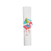 Flamingo with Beach Umbrella Napkin Ring