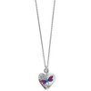 Brighton Garden's Splendour Dragonfly Silver Necklace