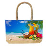 Pina Colada In The Sand Extra Large Mesh Beach Bag