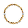 Brighton Meridian Petite Gold Bead Stretch Bracelet
