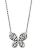 Brighton Contempo Butterfly Silver Necklace