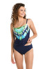 La Blanca Indigo Monarch Of The Seas Tankini Langerie Strap Swim Top