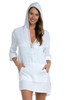 La Blanca Seaside Swim Covers Hoodie Tunic