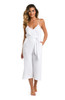 La Blanca Seaside Covers Wide Leg Beach Jumpsuit Cover Up