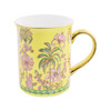 Lilly Pulitzer Ceramic Bamboo Handle Coffee Mug