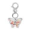 Brighton Sakura Kyoto In Bloom Butterfly Key Ring Clip Purse FOB