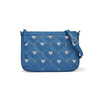 Brighton Trudi C-Body Bay Blue Crossbody Clutch Purse
