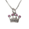 Cherished Moments Princess Crystal Tiara Child's Necklace