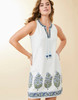 Spartina 449 Arlene Jersey Hamilton Floral Motif Dress