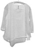 Lulu-B Fish Net Asymmetrical Hemline Top