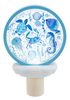 Ganz Blue Sea Critters Shimmer Light In The Night Light