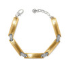 Brighton Meridian Geo Gold Link Chain Bracelet
