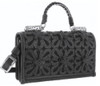 Brighton Glory Of The Garden Black Crossbody Small Organizer Purse
