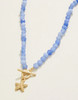 Spartina 449 Calm Waters Starfish Blue Aventurine Beaded Necklace