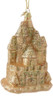 Noble Gems Sand Castle Glass Ornament