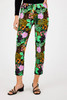 Robell Tropical Floral Rose Slim Fit Pant
