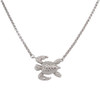 NAU-T Girl Sea Turtle Silver Necklace