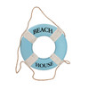 Beach House Blue Boat Life Ring