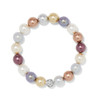 Brighton Pearl-icious Beaded Multi Color Stretch Bracelet