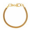 Brighton Beverly Glam Gold Mesh Charm Holder Bracelet