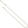 Brighton Vivi Delicate Medium Length Charm Holder Gold Necklace