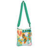 Sun N Sand Artistic Flip Flops Seafoam Green Small Crossbody Bag