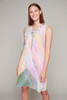 Claire Desjardins Lace-Up Bodice Bird Of Paradise Sleeveless Dress