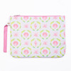The Royal Standard Brighton Terrace Pink Shell Print Wet Dry Travel Zip Bag